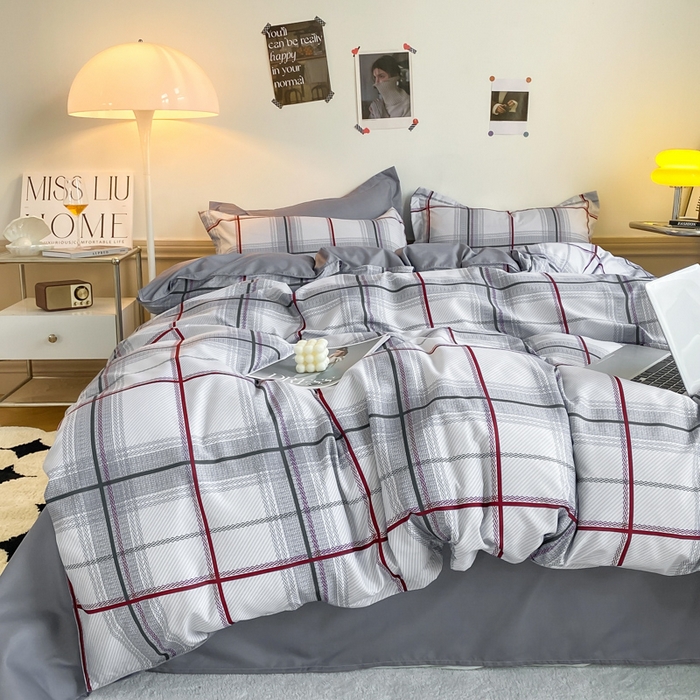 91家纺网 家纺一手货源 找家纺 漫仙阁2024新款亲肤棉芦荟棉单品被套 品质生活