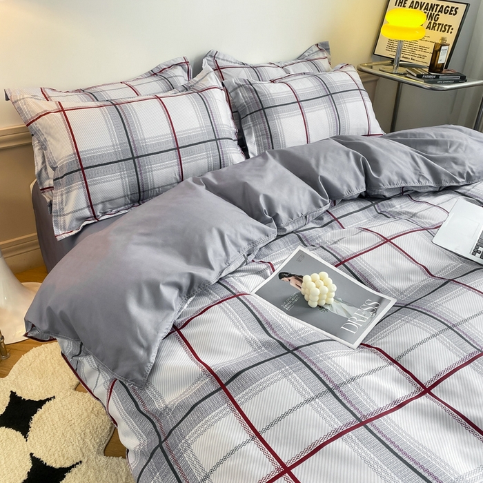 91家纺网 家纺一手货源 找家纺 漫仙阁2024新款亲肤棉芦荟棉单品被套 品质生活