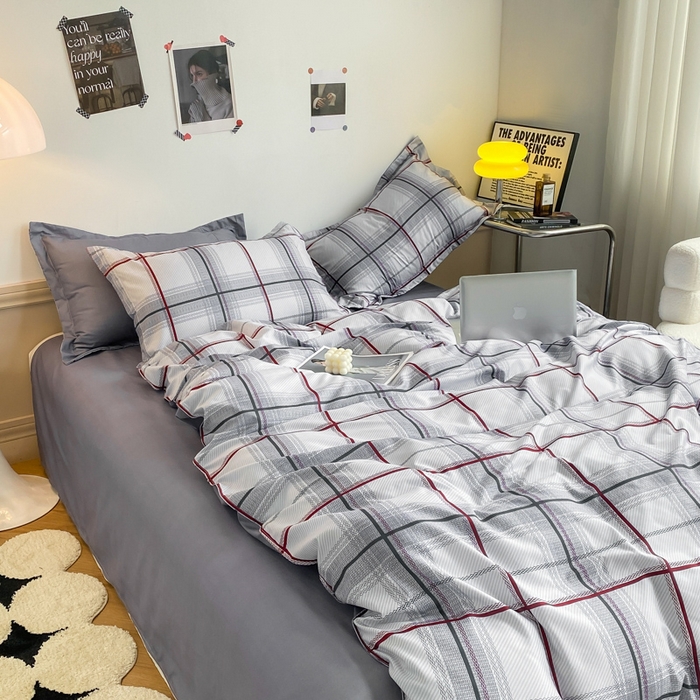 91家纺网 家纺一手货源 找家纺 漫仙阁2024新款亲肤棉芦荟棉单品被套 品质生活