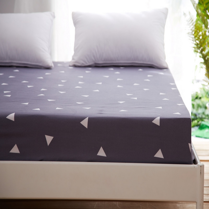 91家纺网 家纺一手货源 找家纺 被多多 2024新款芦荟棉床笠 爱巢