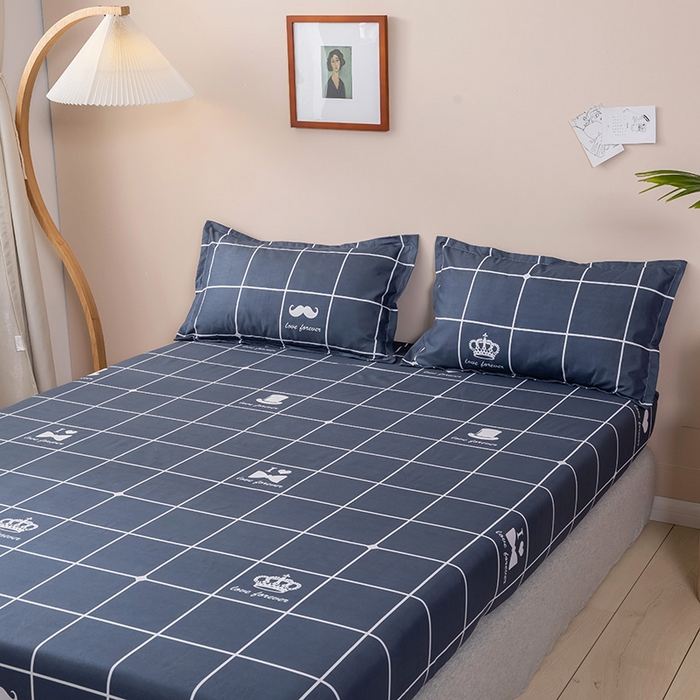 91家纺网 家纺一手货源 找家纺 被多多 2024新款芦荟棉床笠 初遇