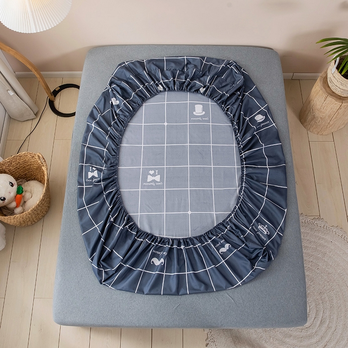 91家纺网 家纺一手货源 找家纺 被多多 2024新款芦荟棉床笠 初遇