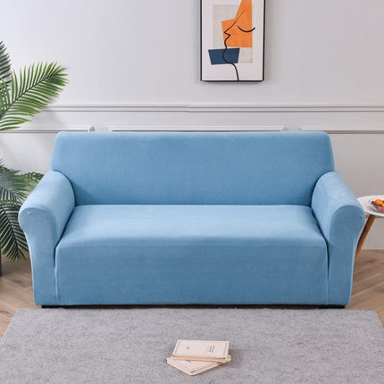 飞翔家居2023新款德绒沙发套 蓝色
