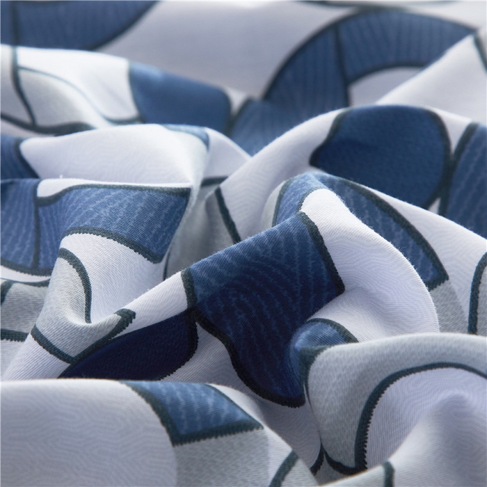 91家纺网 家纺一手货源 找家纺 沐白家居2023大版全棉印花四件套 2古奈