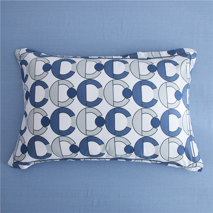 91家纺网 家纺一手货源 找家纺 沐白家居2023大版全棉印花四件套 2古奈