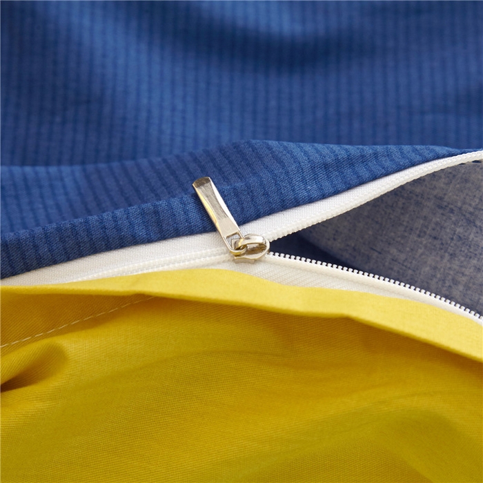 91家纺网 家纺一手货源 找家纺 沐白家居2023大版全棉印花四件套 2青春纪念册-黄