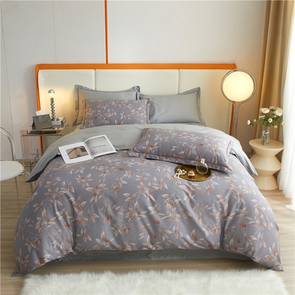 91家纺网 家纺一手货源 找家纺 （总）沐白家居2023大版全棉印花四件套