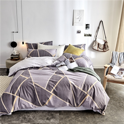 91家纺网 家纺一手货源 找家纺 （总）沐白家居2023大版全棉印花四件套