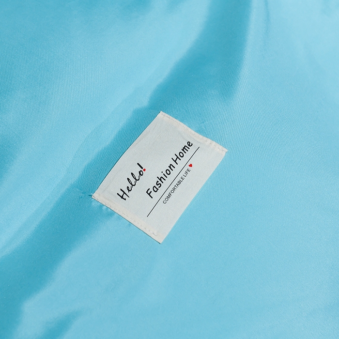 91家纺网 家纺一手货源 找家纺 红日子2023新款水洗真丝纯色四件套 水光绿