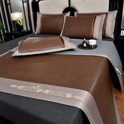 91家纺网 家纺一手货源 找家纺 （总）2024新款加厚古藤席-夏日冰点系列凉席藤席冰藤席乳胶席凉感豆豆席冰丝席空调席