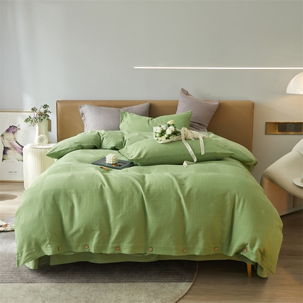 91家纺网 家纺一手货源 找家纺 （总）瑞米家居 2023新款A类华夫格四件套-简约时光