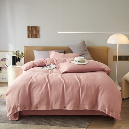 91家纺网 家纺一手货源 找家纺 （总）瑞米家居 2023新款A类华夫格四件套-简约时光