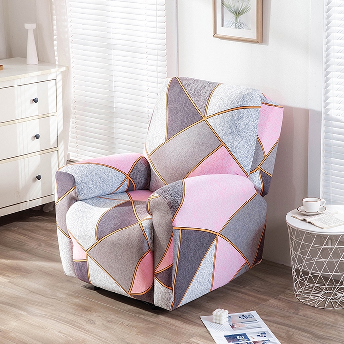 91家纺网 家纺一手货源 找家纺 飞翔2023款芝华士椅套 缤纷几何