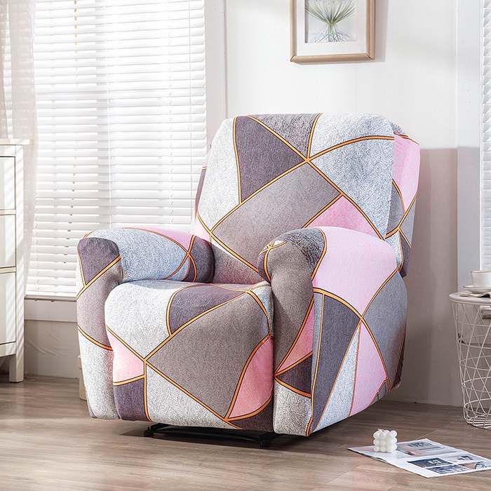 91家纺网 家纺一手货源 找家纺 飞翔2023款芝华士椅套 缤纷几何