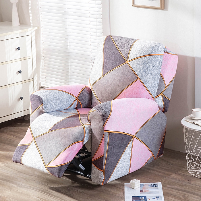 91家纺网 家纺一手货源 找家纺 飞翔2023款芝华士椅套 缤纷几何