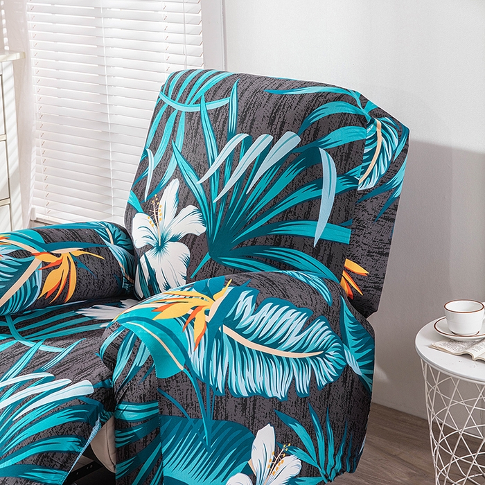 91家纺网 家纺一手货源 找家纺 飞翔2023款芝华士椅套 丛林花语