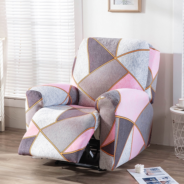 91家纺网 家纺一手货源 找家纺 飞翔2023款芝华士椅套 缤纷几何