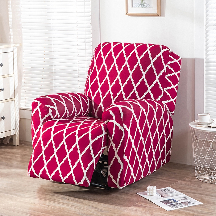 91家纺网 家纺一手货源 找家纺 飞翔2023款芝华士椅套 格调红