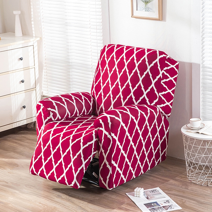 91家纺网 家纺一手货源 找家纺 飞翔2023款芝华士椅套 格调红