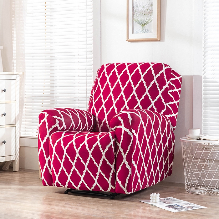 91家纺网 家纺一手货源 找家纺 飞翔2023款芝华士椅套 格调红