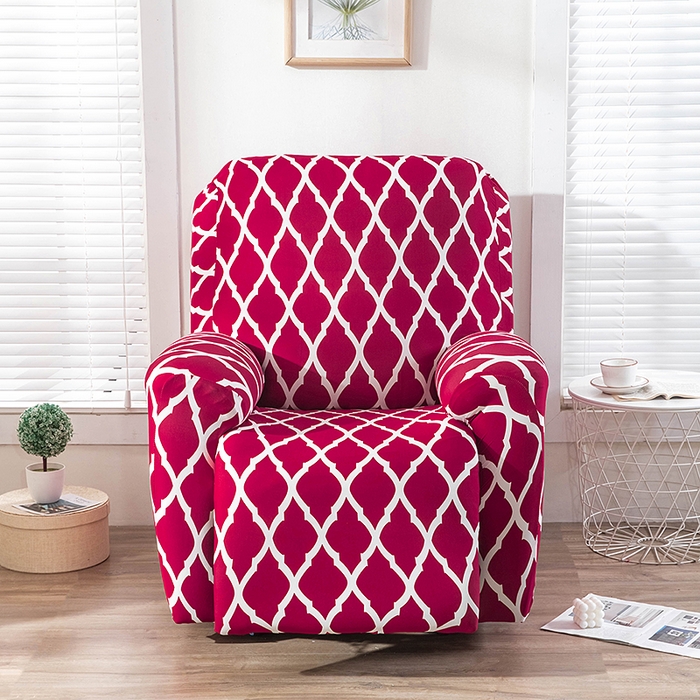 91家纺网 家纺一手货源 找家纺 飞翔2023款芝华士椅套 格调红