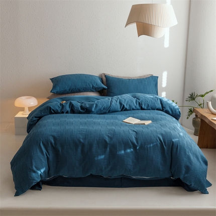 91家纺网 家纺一手货源 找家纺 （总）瑞米家居2023新款A类华夫格四件套-爱尚-迷之恋