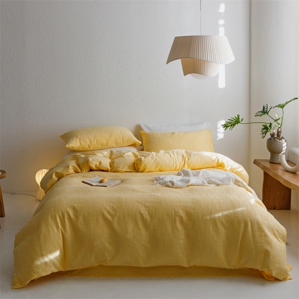 91家纺网 家纺一手货源 找家纺 （总）瑞米家居2023新款A类华夫格四件套-爱尚-迷之恋