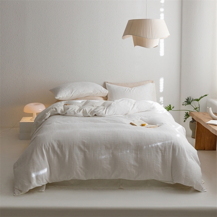 91家纺网 家纺一手货源 找家纺 （总）瑞米家居2023新款A类华夫格四件套-爱尚-迷之恋