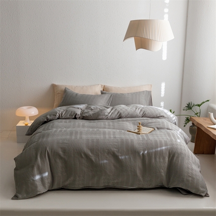 91家纺网 家纺一手货源 找家纺 （总）瑞米家居2023新款A类华夫格四件套-爱尚-迷之恋