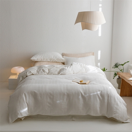 91家纺网 家纺一手货源 找家纺 （总）瑞米家居2023新款A类华夫格四件套-爱尚-迷之恋