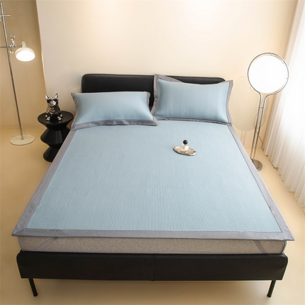 91家纺网 家纺一手货源 找家纺 （总）卡初2023新款华夫格凉感软席高端席