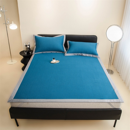 91家纺网 家纺一手货源 找家纺 （总）卡初2023新款华夫格凉感软席高端席