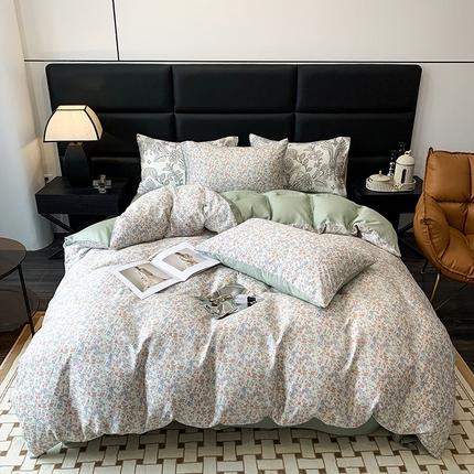 澳萝拉 2023新款天丝印花四件套 江夏