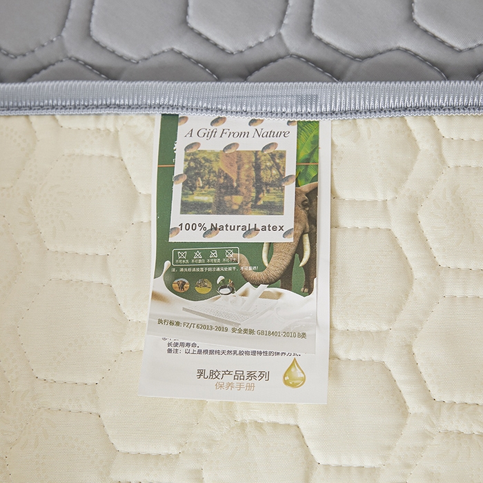 91家纺网 家纺一手货源 找家纺 小萌虎 2023新款冰丝胶质凉席-床席款 灰