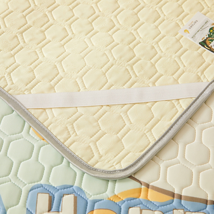 91家纺网 家纺一手货源 找家纺 小萌虎 2023新款冰丝胶质凉席-床席款 可爱鸭