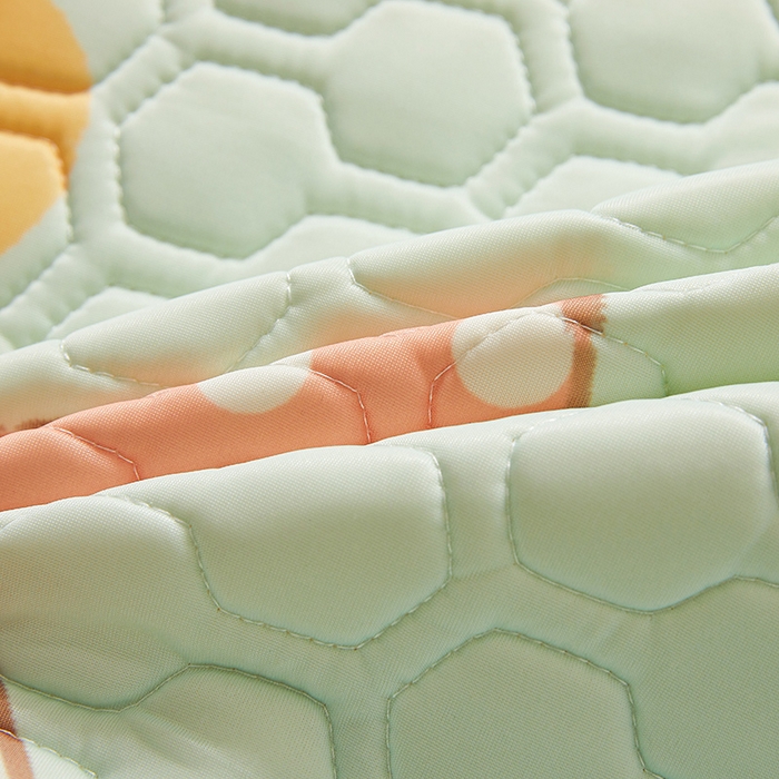 91家纺网 家纺一手货源 找家纺 小萌虎 2023新款冰丝胶质凉席-床席款 可爱鸭