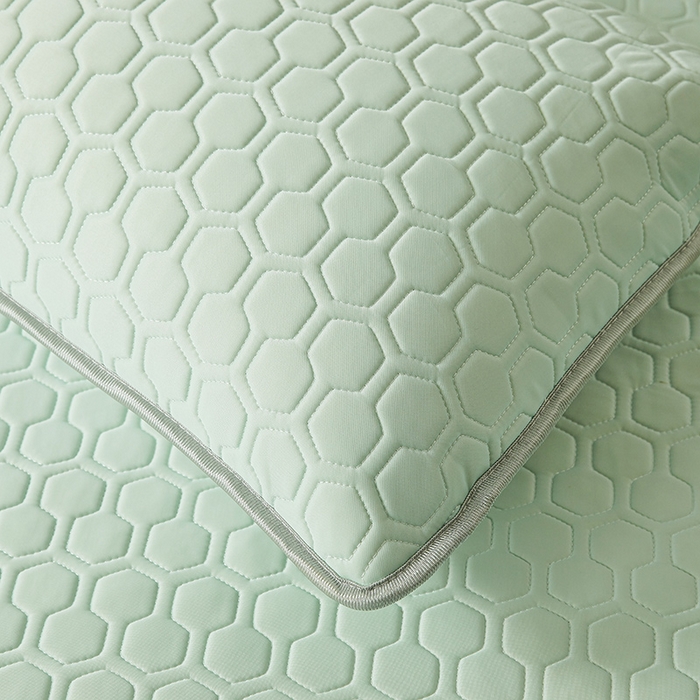 91家纺网 家纺一手货源 找家纺 小萌虎 2023新款冰丝胶质凉席-床席款 水绿