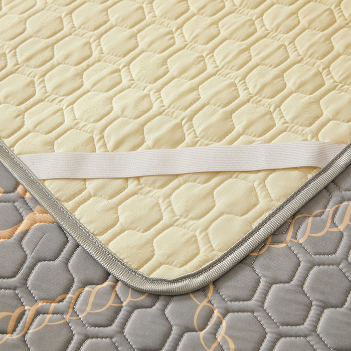 91家纺网 家纺一手货源 找家纺 小萌虎 2023新款冰丝胶质凉席-床席款 轻奢