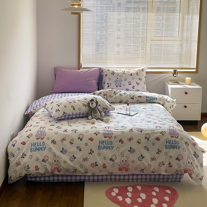 91家纺网 家纺一手货源 找家纺 (总)六巷胡同 2023新款ins卡通系列第二波