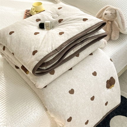 91家纺网 家纺一手货源 找家纺 HL原创 2023新款A类牛奶针织夏凉被 午休