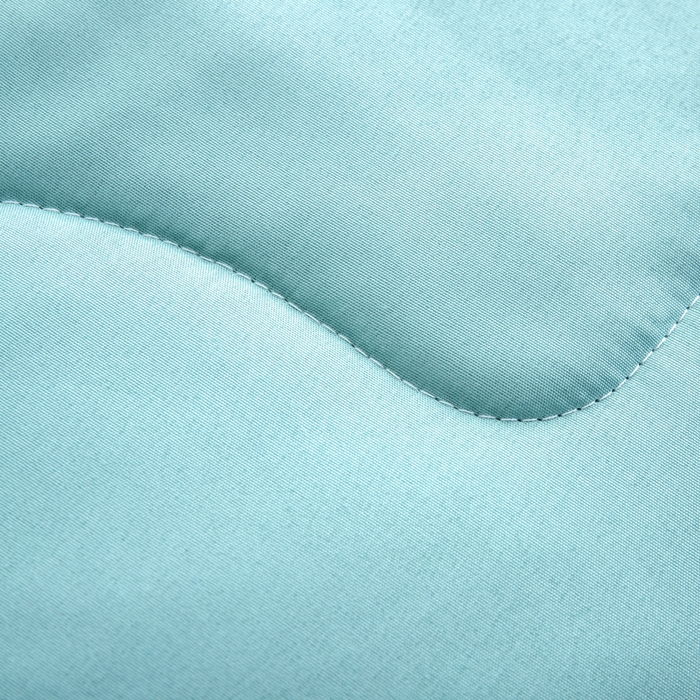 91家纺网 家纺一手货源 找家纺 被多多 2024新款蚕丝蛋白夏被 薄荷绿