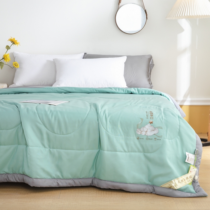 91家纺网 家纺一手货源 找家纺 （总）被多多 2024新款蚕丝蛋白夏被