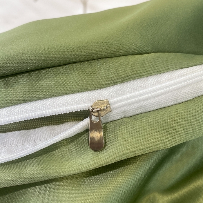 91家纺网 家纺一手货源 找家纺 棉生活 2023新款3M贡缎工艺天丝夏被四件套 晚秋 绿