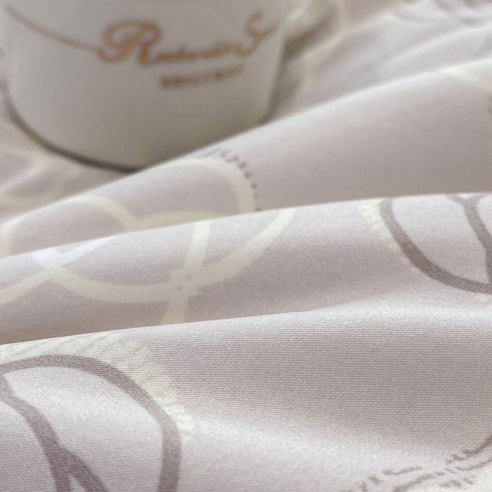 91家纺网 家纺一手货源 找家纺 棉生活 2023新款3M贡缎工艺天丝夏被四件套 温莎 灰