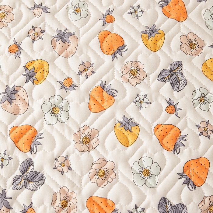 91家纺网 家纺一手货源 找家纺 宜凡2023新款全棉印花床笠三件套 乐享生活