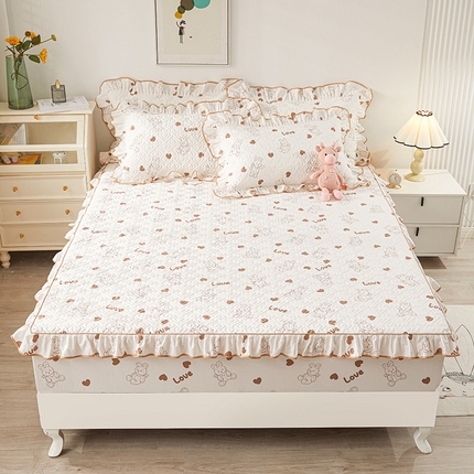 91家纺网 家纺一手货源 找家纺 （总）宜凡 2023新款全棉印花床笠三件套