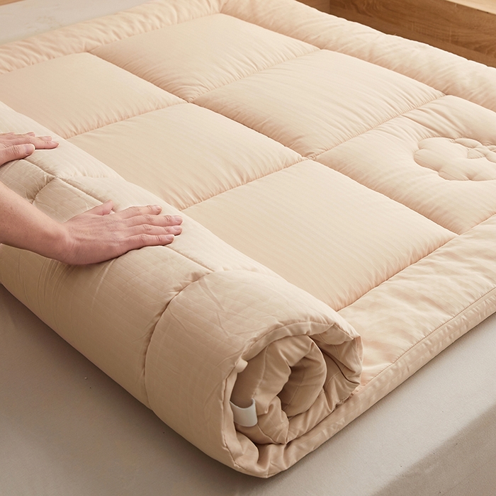 91家纺网 家纺一手货源 找家纺 （总）西域种棉人·千百笠 2023新款100%新疆棉花全棉棉花床垫单人垫被