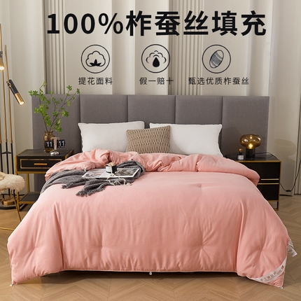 西域种棉人·千百笠 2023新款蚕丝被100%柞蚕丝被手工蚕丝被 甄选玉