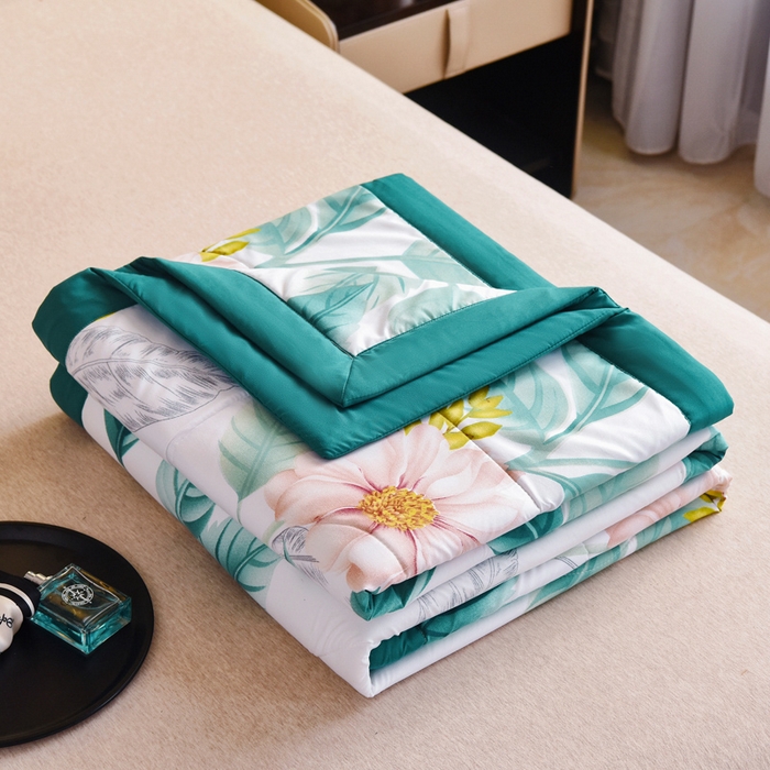 91家纺网 家纺一手货源 找家纺 美丽折家纺 2025新款乳胶被 繁花似锦