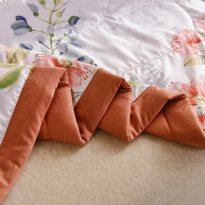 91家纺网 家纺一手货源 找家纺 美丽折家纺 2025新款乳胶被 蜜糖